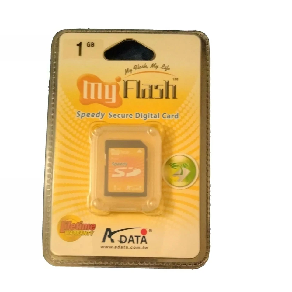 Adata 1GB Speedy Secure Digital SD Card (STI-SD-1GB) - Image 1 of 4