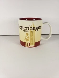 Taza de café Starbucks Copenhagen Icon 2012 micrófono de 16 oz con SKU descontinuada Dinamarca  - Imagen 1 de 5
