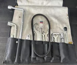 1984 - 1989 Porsche 911 Carrera Turbo Toolkit Tool Kit Roll Factory Original OEM - Foto 1 di 21