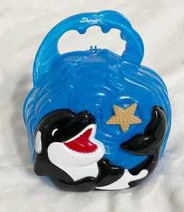 Sea World Shamu blau Kunststoff Brotdose oder Behälter mit Griff, BPA frei - Bild 1 von 5