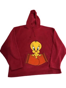 Sudadera con capucha polar para mujer Warner Bros Studio Store Tweety Looney Tunes XL - Imagen 1 de 6