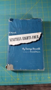 Frühe Ausgabe Nineteen Eighty-Four, George Orwell, HC/DJ, 1949 - Bild 1 von 10