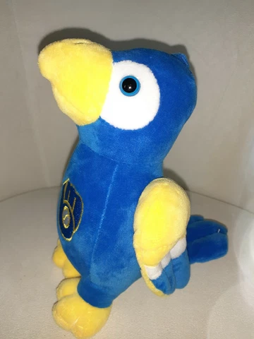 MLB Milwaukee Brewers Plush Bird Cover