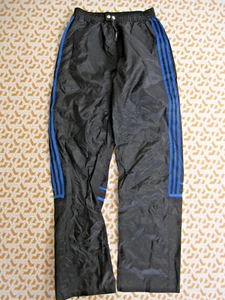 Pantalon Adidas coupe vent pluie années 80 Ventex noir pants Oldschool - 174 / M - Picture 1 of 5
