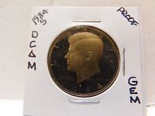1984 S Kennedy Half Dollar Gem Deep Cameo Clad PROOF US Mint Coin