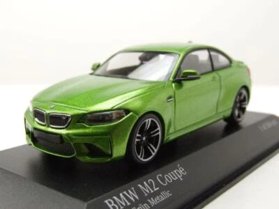 BMW M2 Coupé 2016 Verde Metallizzato Modellino 1:43 Minichamps - Immagine 1 di 4