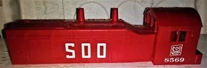 NEW VINTAGE 1975 LIONE #6-8569 SOO LINE SWITCHER RED SHELL, MINT EXCELLENT NICE - Picture 1 of 5