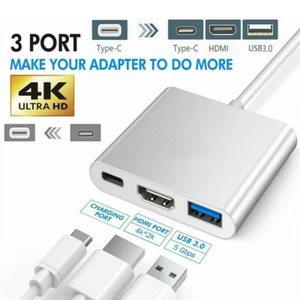 Para Samsung Galaxy S25 S24 FE 5G Tipo C a HDMI Cable HDTV TV Adaptador Convertidor - Imagen 1 de 24