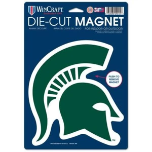Michigan State Spartans 6" x 9" Auto Vinyl Magnet [NEW] Car Truck Sticker Emblem - Picture 1 of 1