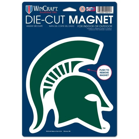 Michigan State Spartans 6" x 9" Auto Vinyl Magnet [NEW] Car Truck Sticker Emblem Cover