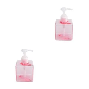 2 Piezas 250 ml 8,4 oz Botella de Mano Recargable, Botella de Bomba Cuadrada, - Imagen 1 de 12