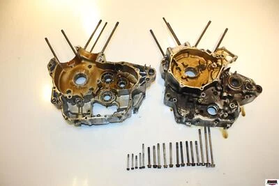 2007 Honda Shadow VLX 600 Engine Motor Crankcase Crank Cases Block 11100-MZ8-B40 Foto 1 de 4