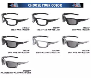 MCR Safety Swagger SR5 Foam-Lined Safety Glasses Sunglasses You Pick Lens Color - Picture 1 of 8