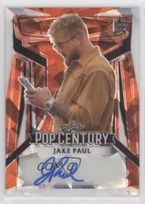 2023 Leaf Metal Pop Century Orange Crystal 1/5 Jake Paul #BA-JP1 Auto ob9