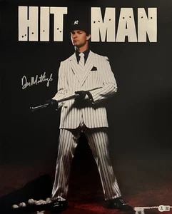 Don Mattingly Autograph Signed Yankees Hit Man 16x20 Photo Beckett - Picture 1 of 3