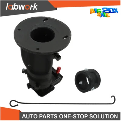 Labwork Adjustable Cushioned 5th Wheel to Gooseneck Adapter For C5G 12''-16'' - Image 1 of 4