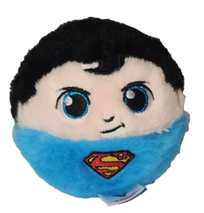 Ty Beanie Bouncers - SUPERMAN (DC Comics)(3-4 Inch) Bouncy Ball NEW Stuffed Toy - Picture 1 of 7
