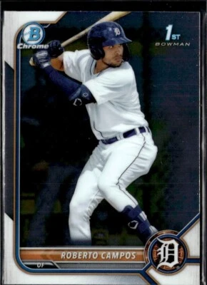 2022 BOWMAN CHROME 1ST #BCP-14 ROBERTO CAMPOS - Image 1 of 2