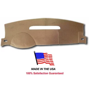 Beige Carpet Dash Mat Compatible with 2008-2013 Cadillac Escalade SUV Dash Cover - Picture 1 of 4
