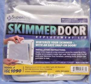 Super-Pro AGL1090 Schwimmbad breiter Skimmer Stopfen Türdeckel - Bild 1 von 3