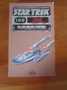 BOOK S/C STAR TREK LOG ONE 1987 GREAT ** MUST SEE * - Picture 1 of 2