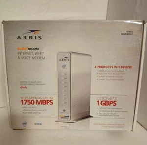 ARRIS SURFboard SVG2482AC Internet/WIFI Router/Voice MODEM 4-in-1 Device, 1 GBPS - Photo 1/5
