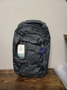 Osprey Farpoint 40L Zaino da Viaggio Uomo - Tunnel Vision Grigio-bw1 - Foto 1 di 9