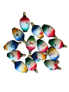 Vintage chinesische Laterne Terrassen Lichterkette x 14 Weihnachten ungeprüft - Bild 1 von 16