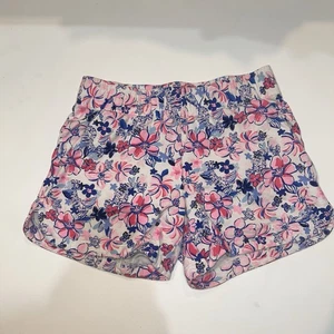 Lilly Pulitzer Kylar Knit Shorts Womens Small Pink Floral Party Like a Lobstar - Picture 1 of 8