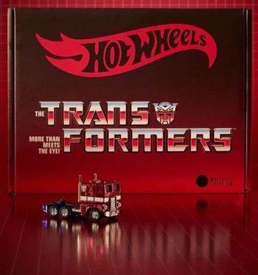 Hot Wheels Transformers Optimus Prime Mattel Creations RLC Sealed New - Image 1 of 4