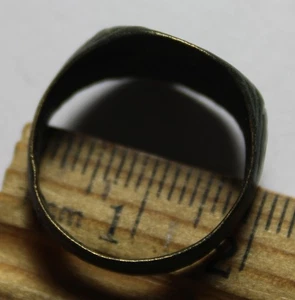 Raro genuino antiguo soldado anillo artefacto pátina intacta legionario águila araña - Imagen 1 de 14