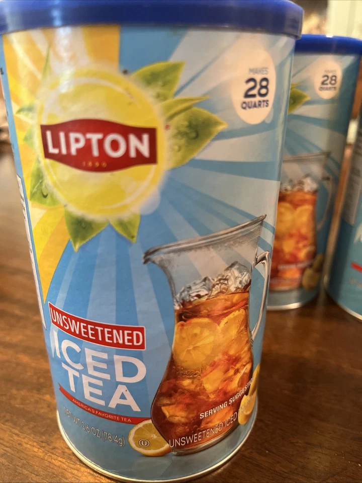 Lipton Decaffeinated Unsweetened Iced Black Tea Mix - 30qt