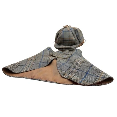 狗角透气宠物角色扮演服装万圣节角带帽子套装 — 第 1/4 张图片