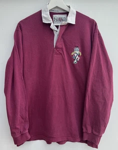 Vintage Royal Electrical & Mechanical Engineers Rugby Shirt Cotton Oxford REME L - Picture 1 of 8