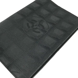 CHANEL Logo System Notebook Cover New Travel Line CC Mark Black Nylon 13x18.5cm - Picture 1 of 9