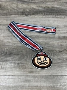 Ohio State 4 Miler 2018 Finisher BRUTUS Medal. OSU Buckeyes finish on the 50 - Picture 1 of 4