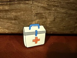 MEDICAL BAG CROC shoe Charm - - Picture 1 of 2