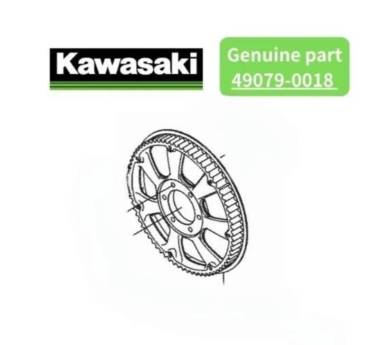 Kawasaki Vulcan Voyager VN1700 11 09-16 Rear Drive Sprocket 49079-0018