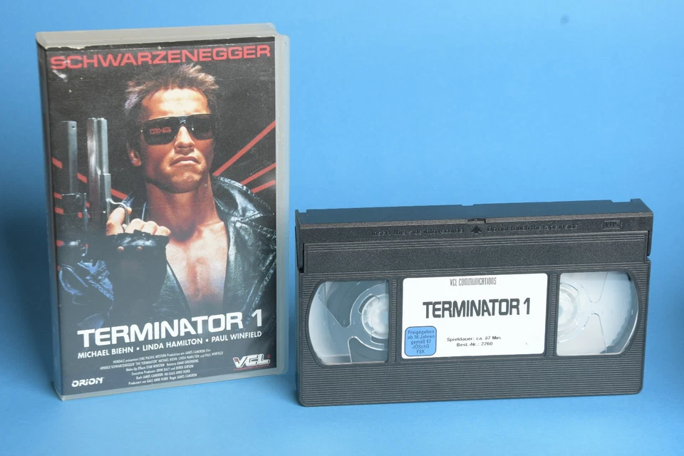 Terminator 1 VHS VCL Arnold Schwarzenegger Linda Hamilton James Cameron 1984 - Bild 1 von 3