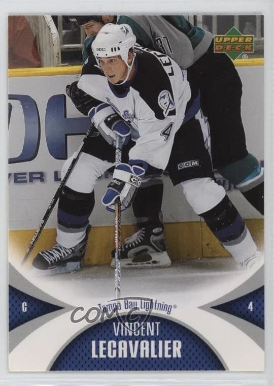 2006-07 Upper Deck Mini Jersey Collection Vincent Lecavalier #87 - Image 1 of 2