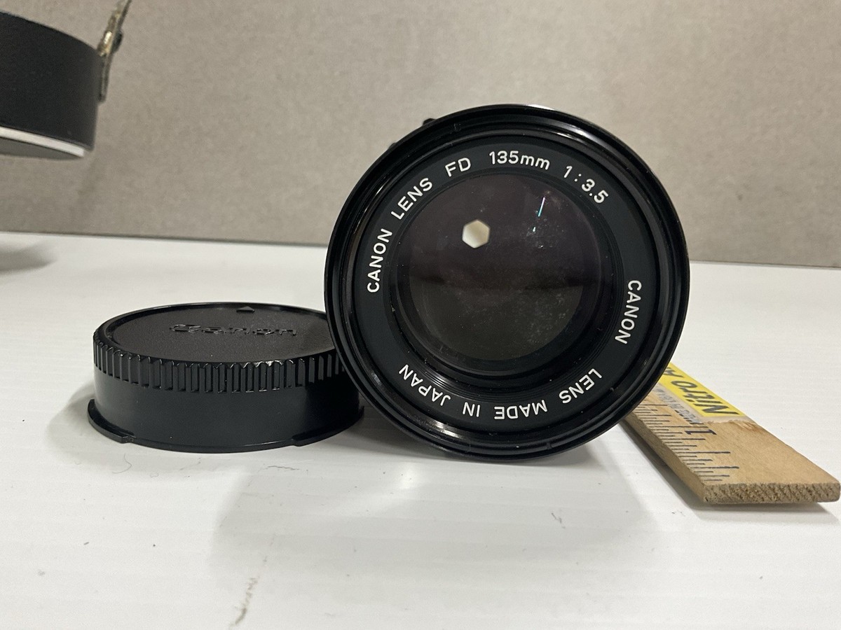 専用ケース付】CANON LENS FD 135mm 1:3.5 S.C. 【公式通販】