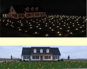 Lawn Lights Illuminated Outdoor Decoration, LED, Christmas, 36-08, Warm White - Picture 1 of 9