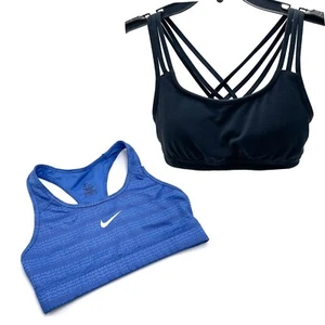 Juego de 2 sujetadores deportivos para mujer talla S ATLETA y Nike calce seco ropa activa prendas para el torso - Imagen 1 de 15