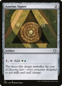 MTG - AZORIUS SIGNET - Crimson Vow Commander (U) - Picture 1 of 1