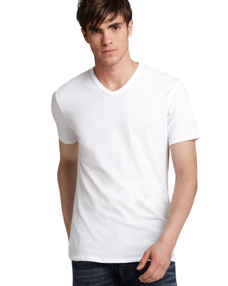 Calvin Klein CKLEN41129 Size M Men's T-Shirt - White (3 Piece)