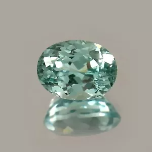 AAA Natürlich Brasilianischer Grün Paraiba Turmalin Lose Oval Edelstein Schliff - Bild 1 von 6