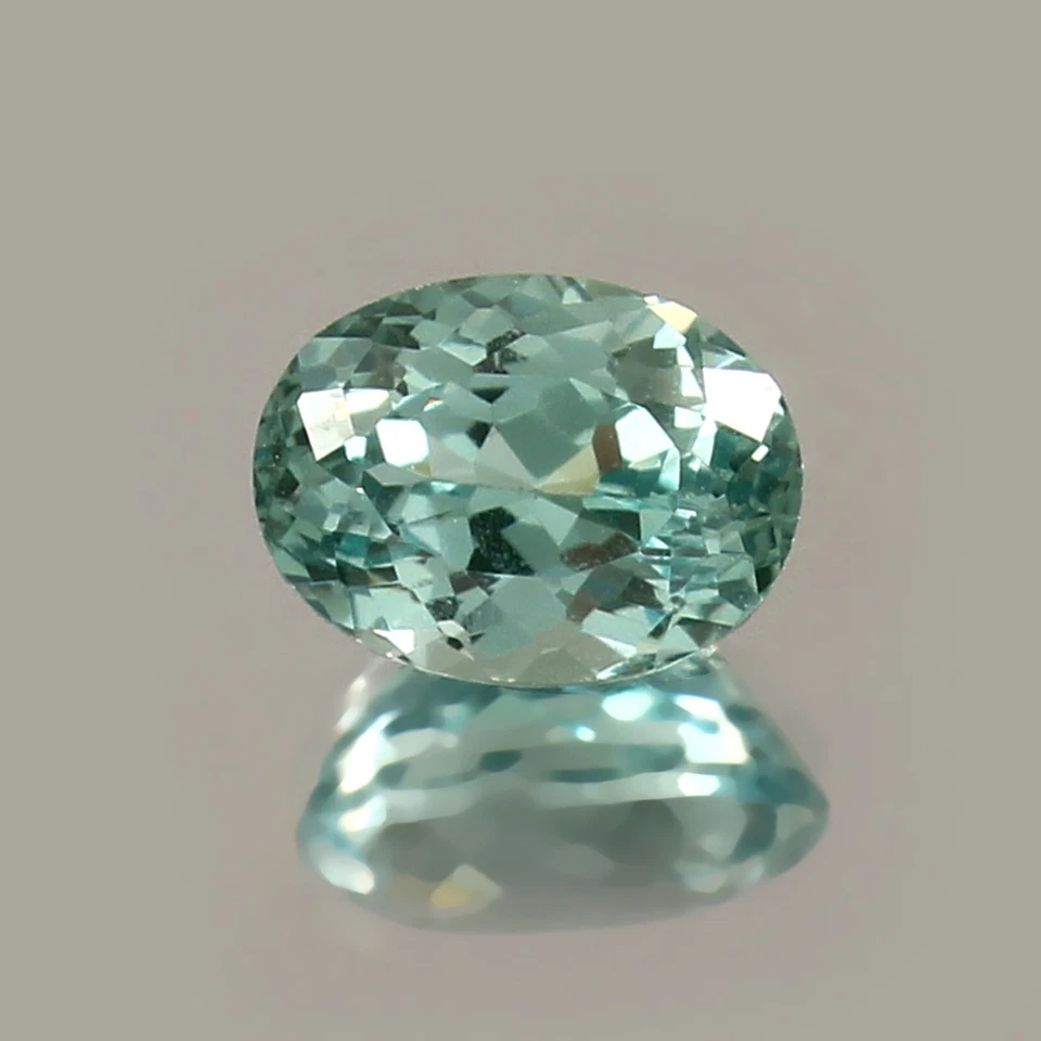 AAA Natürlich Brasilianischer Grün Paraiba Turmalin Lose Oval Edelstein Schliff - Bild 1 von 4