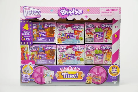 Case of 12 Shopkins Real Littles 2 Shopkins + 2 Mini Packs, 48 PIECES!, Display Cover