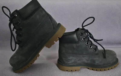 toddler TIMBERLAND blue BOOTS boy PRIMALOFT INSULATION size 7 - Image 1 of 4