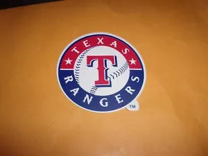 TEXAS RANGERS BASEBALL T BASEBALL TEAM STICKER/DECAL - Picture 1 of 2